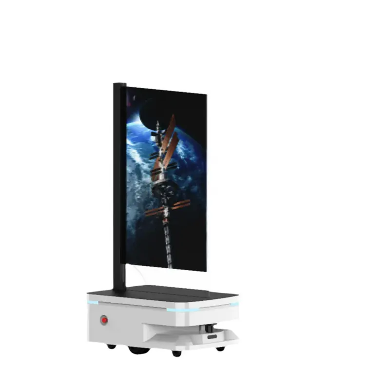 Informačný robot ADVOR OLED 55" | Autonómny reklamný robot
