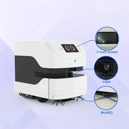 Inteligentný zametací a čistiaci robot | Trojfunkčný čistiaci systém