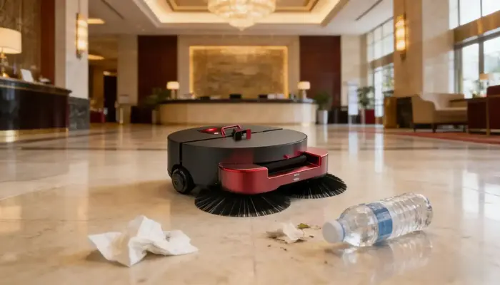 Akú úlohu budú mať v budúcnosti v hoteloch komerčné čistiace roboty?