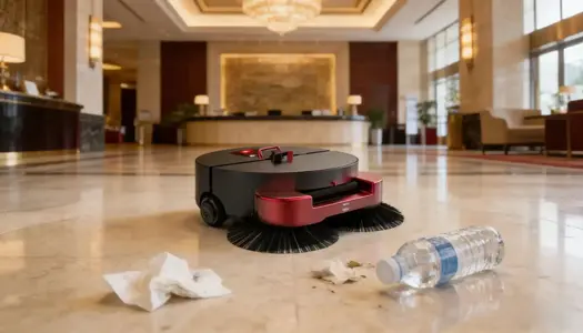 Akú úlohu budú mať v budúcnosti v hoteloch komerčné čistiace roboty?